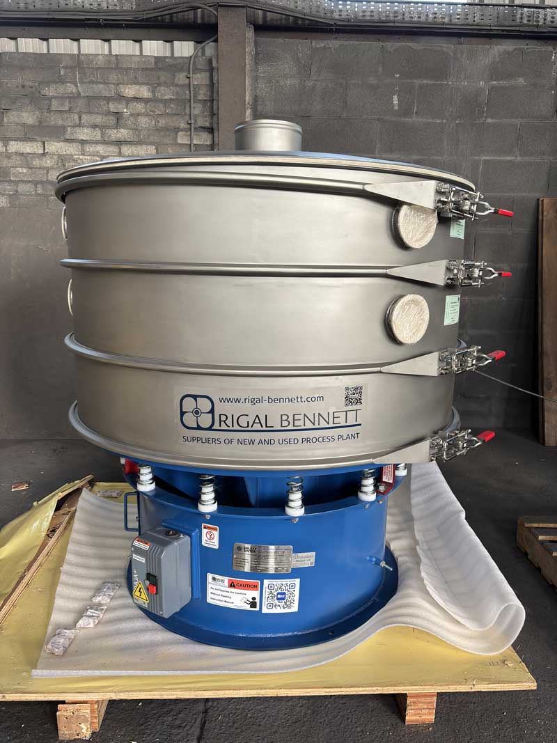 Twin Deck Vibratory Sieve Added To Our Production Line Twin Deck Vibratory Sieve Added To Our Production Line